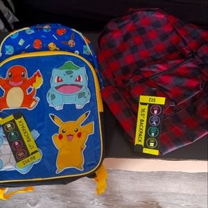 Brand new backpaks